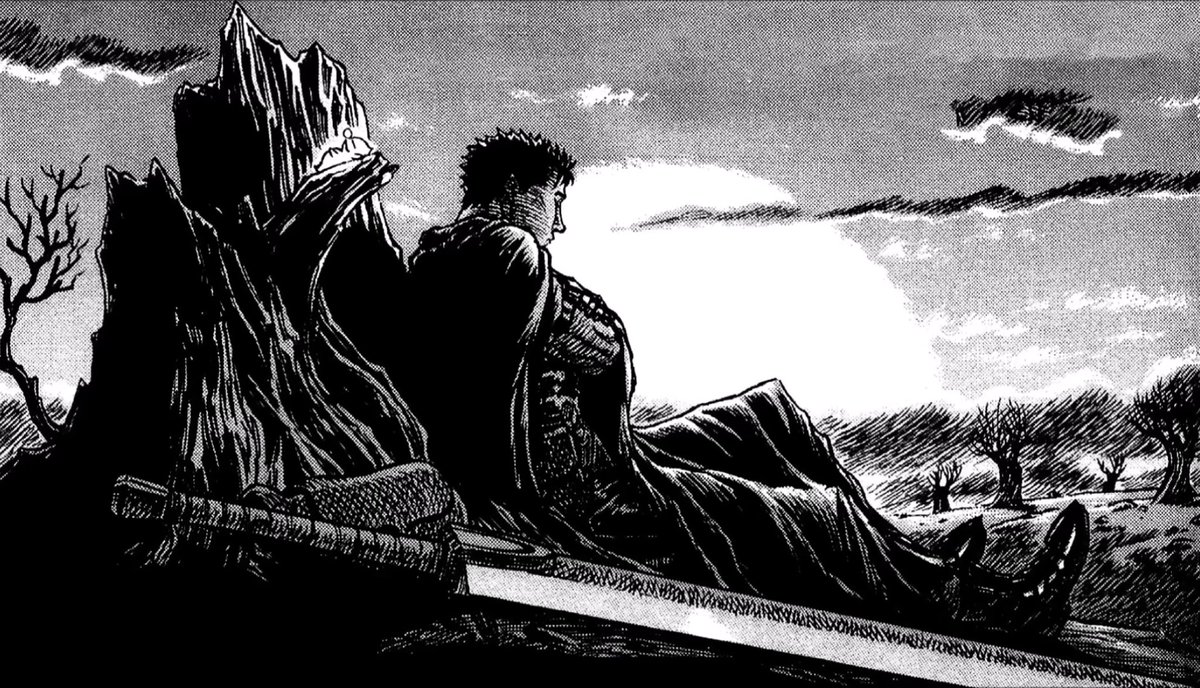 blackfyre80's tweet photo. #Berserk 

ما اعتقد شفت شخصية بعالم الترفيه تعاني مثل ما غاتس عانى هذا وانا باقي ما انهيت 40% من العمل .. 

غاتس وحده من أكثر الشخصيات اللي حبيتها في وقت قصير جداً وشكل بيكون لها مقطع يوتيوب مستقبلي 👍🏻 https://t.co/3lvernQps3