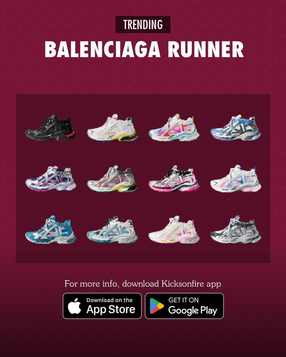 kicksonfire's tweet photo. Balenciaga Runner Glitter WMNS White / Lilac release September 2026 for $1190.
Want a drop alert? →
https://t.co/1rTQwKHFRD https://t.co/ojO0fYLFfn
