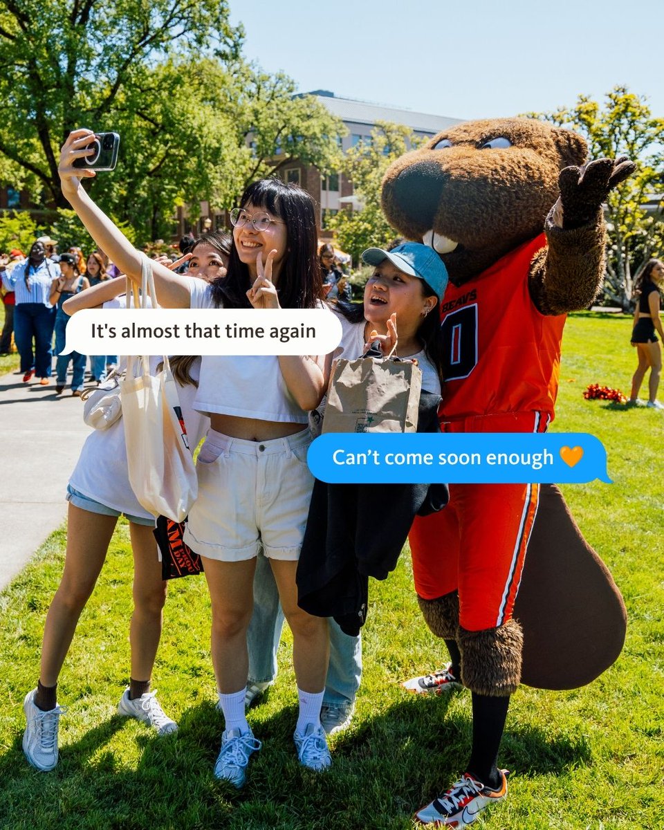 OregonState's tweet photo. Beaver days ahead <3

#OregonState https://t.co/x6xQZvEMDM