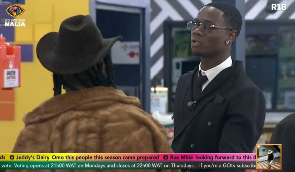 Khy_leeeee's tweet photo. I know Tram will never disappoint
#BBNaija https://t.co/pPoj1wmt3Y