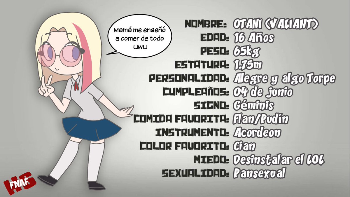 VViseBdog2615's tweet photo. Hace 2 días no tenía nada que hacer, y agarré y dibujé a Wise y a la Oc de @VCentipede190  en el estilo de #fnafhs y les hice sus respectivas fichas (bien cagadas y rancias xDDD). https://t.co/XJYsWgh4Wm