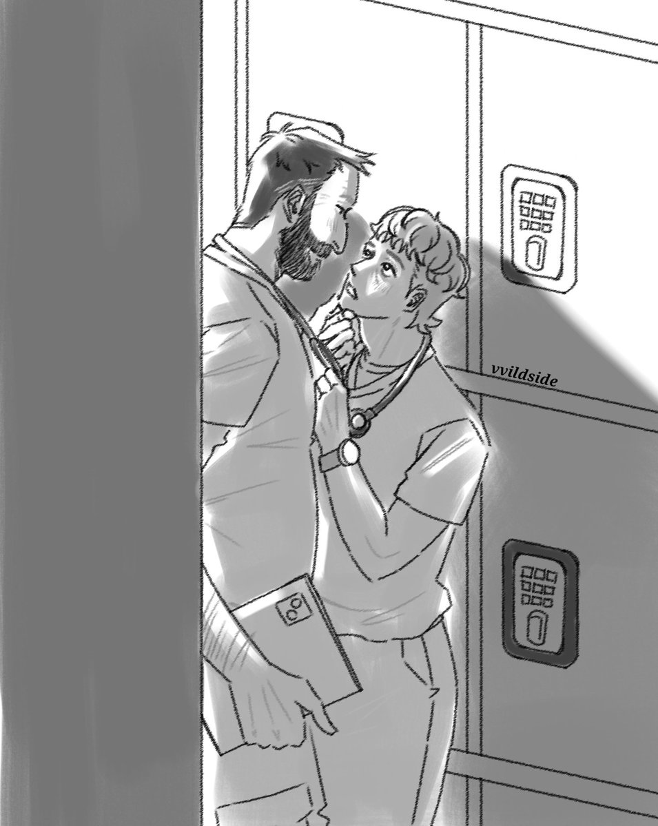 vvildside's tweet photo. I miss drawing with this brush #hucklerobby #thepitt https://t.co/uwaUYynJz3