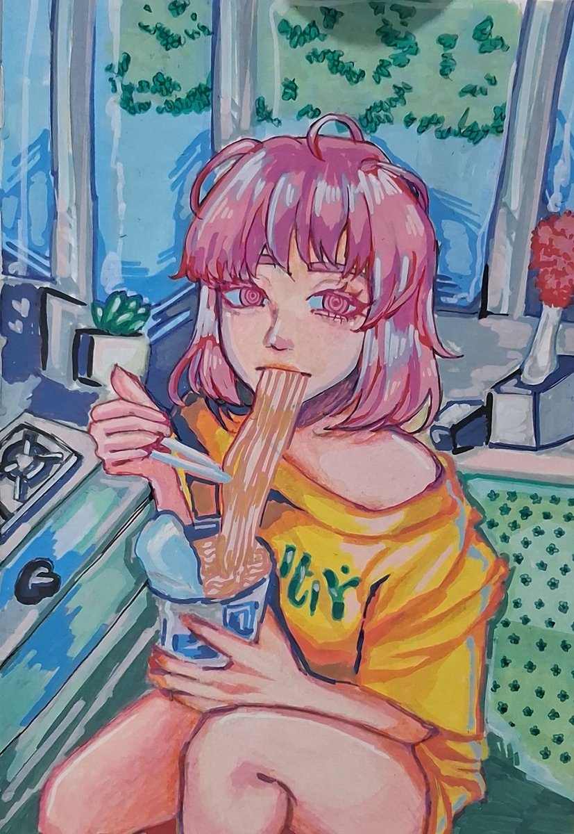 ihopenut's tweet photo. she ate(literally) eheheheheh
.
.
.
#csm #deathdevil https://t.co/mq89mxdRKV