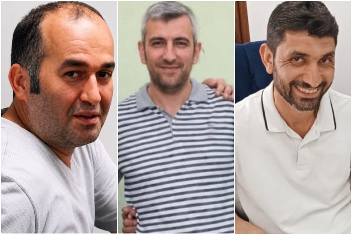 sevincozarslan's tweet photo. İki gün içinde üç KHK’lı yaşamını yitirdi.

🔹 Felç geçirdikten sonra yaşam mücadelesi veren KHK’lı matematik öğretmeni Mustafa Demirhan (56), önceki gün Samsun’da,

🔹 Tahliye edildikten sonra kolon kanserine yakalanan KHK’lı komiser Bülent Kemik (51), dün Nevşehir’de,

🔹 Geçirdiği trafik kazasının ardından iki haftadır yoğun bakımda tedavi gören KHK’lı infaz koruma memuru Kamil Dayan (37), dün Niğde’de hayatını kaybetti.

Mekânları cennet, makamları âli olsun.

#TenkildeOnYıl

https://t.co/bEkRSnT4Lw