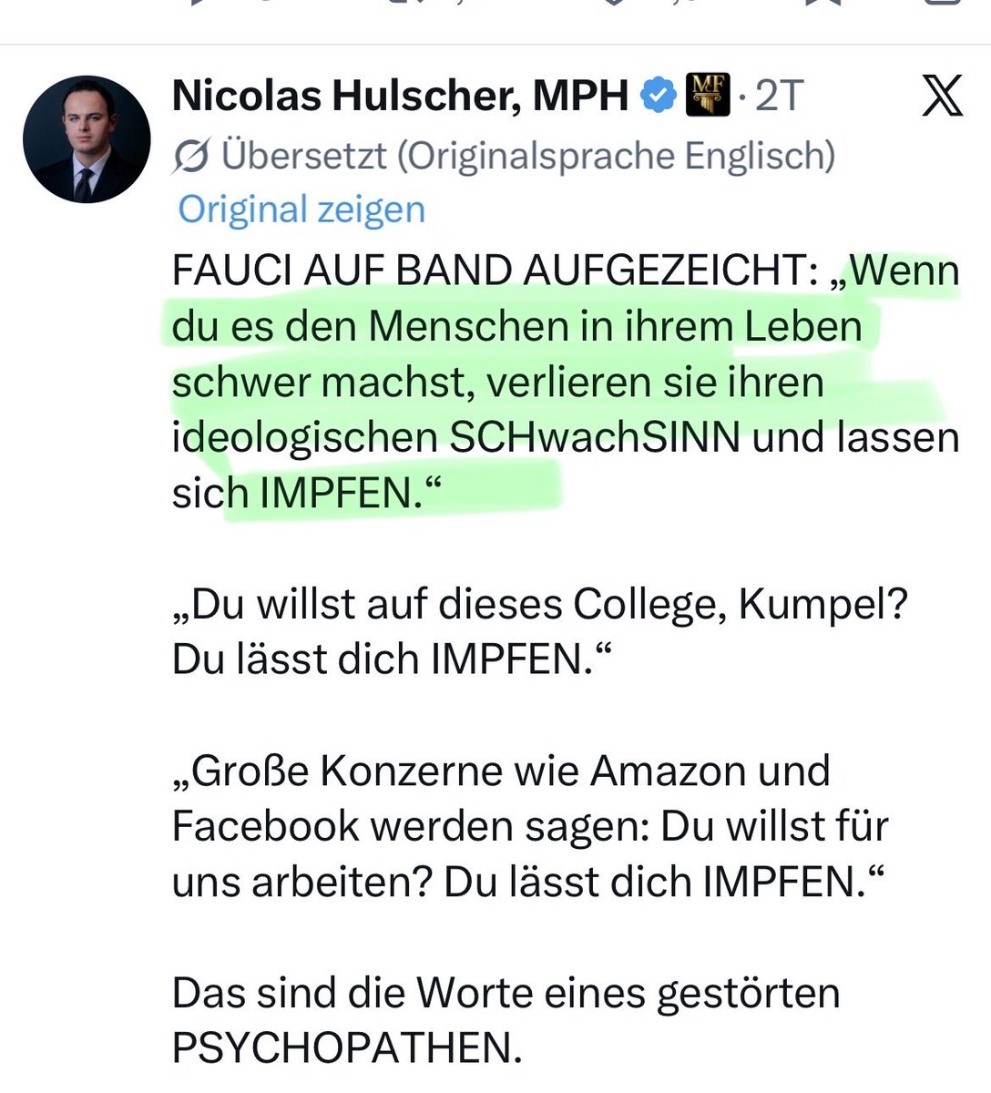 MGGA2021h's tweet photo. Unfassbar. https://t.co/d111KF1kQK