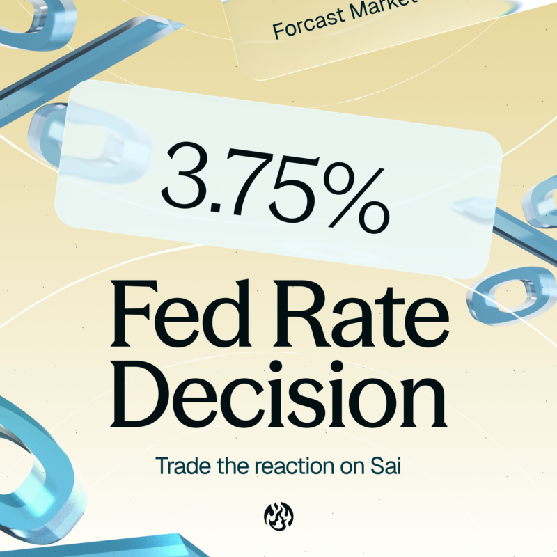 SaiDotFun's tweet photo. No rate change from the Fed. Rates hold at 3.75% for the fifth straight meeting. 

No forward guidance from Warsh, meaning the Fed isn't telling the market what they plan to do next. Normally they hint at whether they're leaning toward cutting, hiking, or holding. Without that, traders have to guess based on the data alone.