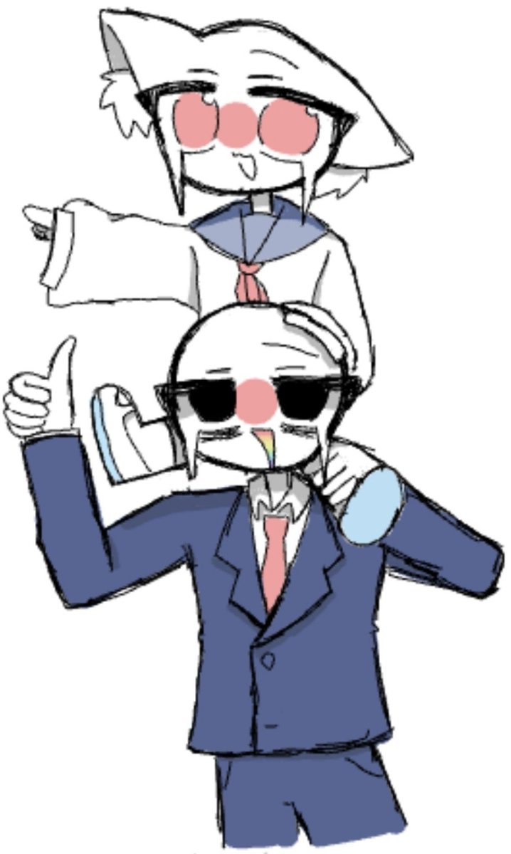 kach1_0's tweet photo. にゃぽちゃ、にほさん
#カンヒュ　#カントリーヒューマンズ https://t.co/IzBz2tlmox