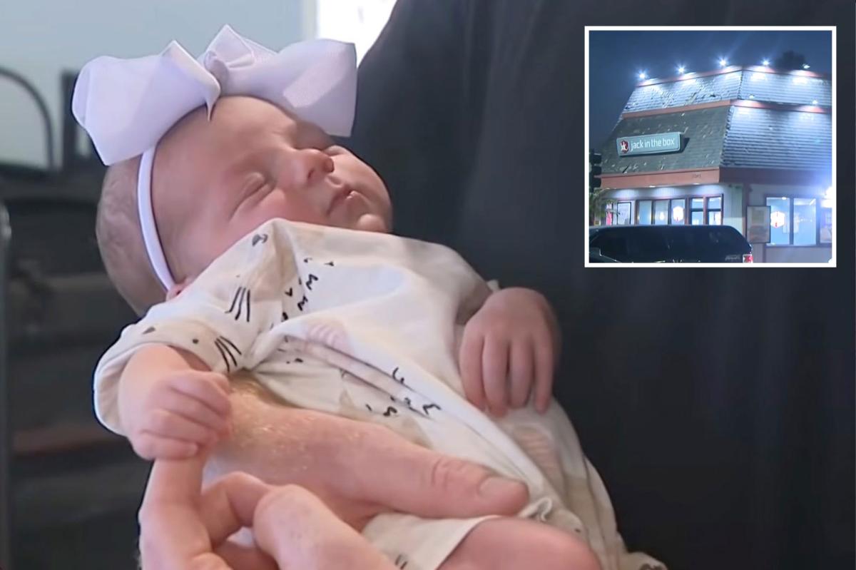 nypost's tweet photo. SoCal woman gives birth in Jack in the Box parking lot after hospital turns her away twice https://t.co/jwDHCs10L3 https://t.co/qPtkiQ9yl8