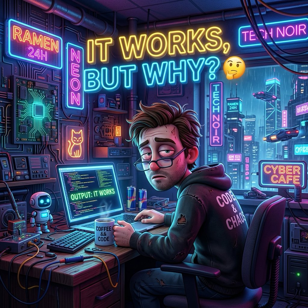 BalochCodes's tweet photo. Every senior developer's nightmare: When you refactor 200 lines of spaghetti code into a clean architecture and it runs perfectly on the first try... but you don't trust it. 😂 What's the longest you've stared at working code?

#balochcodes #softwaredeveloper #flutter #programmingmeme