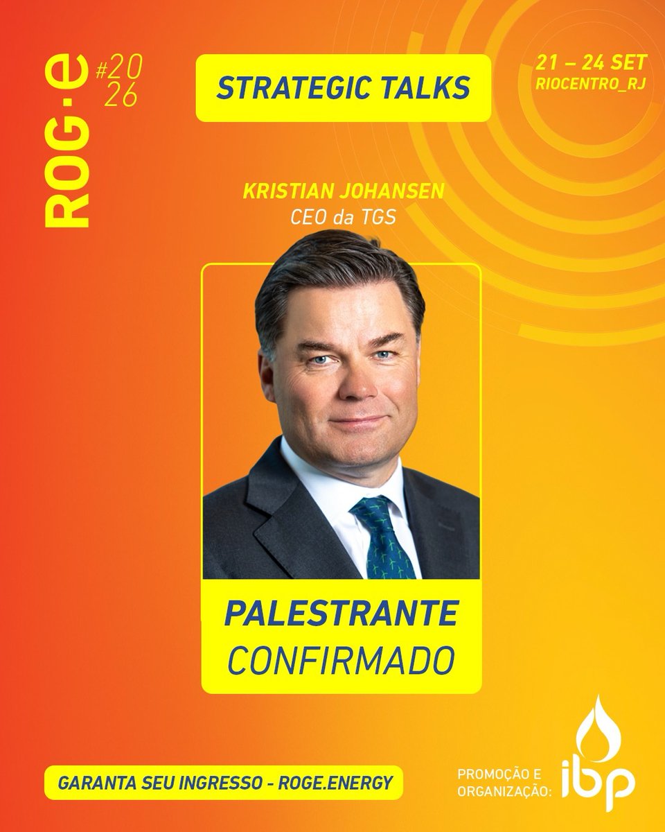 ibp_br's tweet photo. Na #ROGe2026, você terá a oportunidade de acompanhar algumas das principais lideranças globais do setor.

Garanta seu ingresso 🔗 https://t.co/e5Vhh9i8hp
🗓️ 21 a 24 de setembro
📍 Riocentro • Rio de Janeiro • Brasil
Promoção e organização #IBP https://t.co/3QoY7cM1Oi
