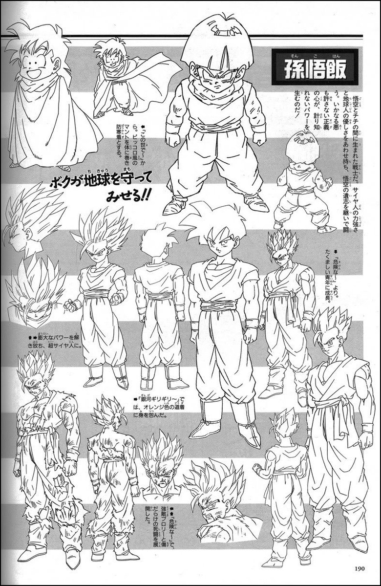 bkthereckless's tweet photo. @BeatzKhi @xxmadrickxx @SLOplays Agreed. Because what is even the point of going through all the design steps to copy Toriyama’s SS2 just to call it SS1. (I tried to have the captions here translated. No mention of it being SS2 Gohan) https://t.co/R0MaqTDpGk