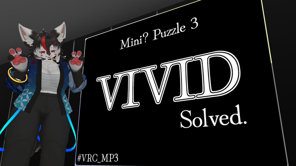 takespeon_VRC's tweet photo. #VRC_MP1 シンプルなルールでこういうのできるのすごい！親子関係大変そうって思ったけど個別に動かしてるのかな(？)
#VRC_MP2 簡単そうで難しかった！こういうのすき～
#VRC_MP3 むずかった～！ルール理解までがめちゃ長かった。。なんとかクリア！
3の倍数　ちょっと時間かかった～　面白い！ https://t.co/kn6QXigpkk