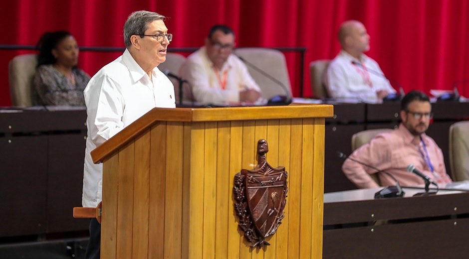 CubaMINREX's tweet photo. 🗣️🇨🇺Intervención íntegra del ministro de Relaciones Exteriores, Bruno Rodríguez Parrilla en el Séptimo Período Ordinario de Sesiones, en su X Legislatura

🔗: https://t.co/YGJnPQYFGo https://t.co/7ZH3Jyy91O
