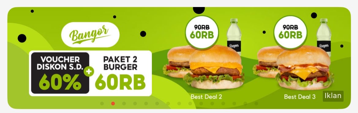 FangirlingPromo's tweet photo. Voucher Diskon Shopeefood 

Burger Bangor
Voucher diskon s.d 60% + paket 2 burger 60RB!
👉🏻 klaim langsung vouchernya disini: https://t.co/W3zm7CaLe3

KFC
Voucher diskon s.d 50RB + porsi banyak mulai 95RB!
👉🏻 klaim langsung vouchernya disini: https://t.co/H92xG9tmf1 https://t.co/KkGq8pSvX3