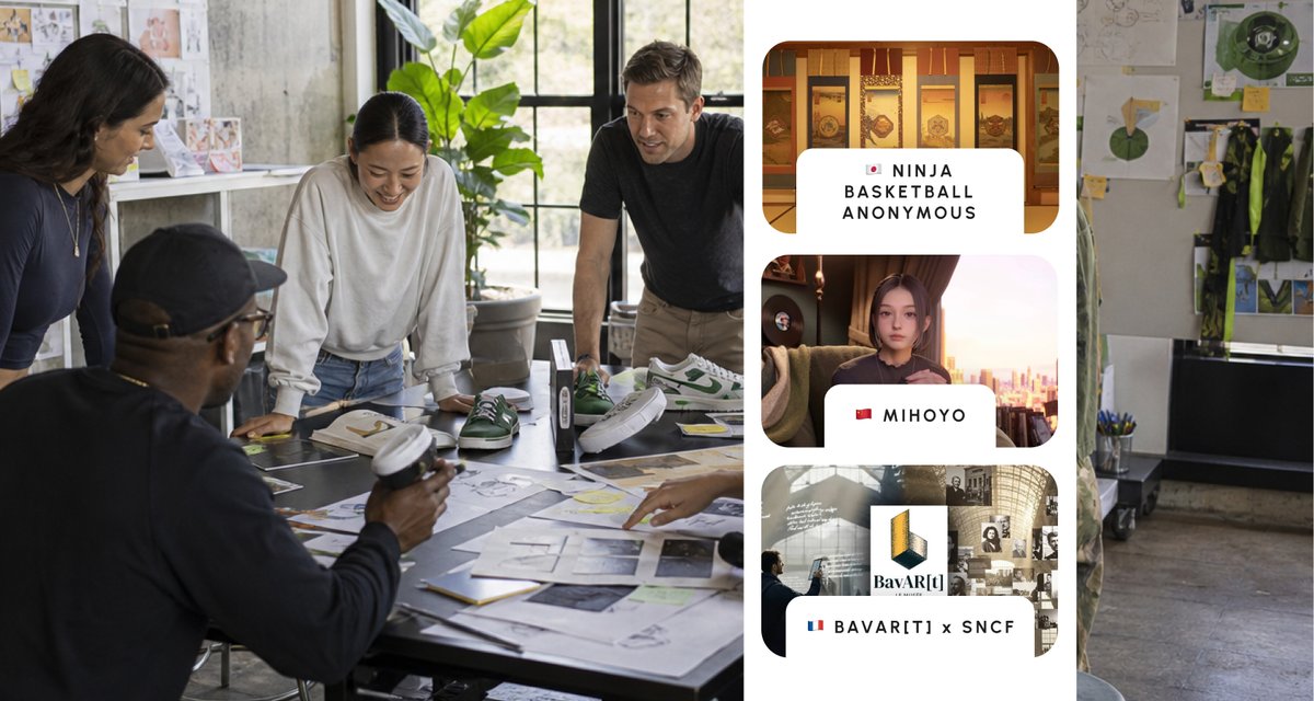 trendwatching's tweet photo. NARRATIVE ECOSYSTEMS

Brands are moving from telling stories about a product to building story worlds that can generate products, partnerships and experiences for years to come.

🇯🇵 NINJA BASKETBALL ANONYMOUS:
An NBA-sanctioned fictional universe where 16 ninja clans compete to unify feudal Japan through basketball, built on regional history, ukiyo-e aesthetics and original typography.

🇨🇳 MIHOYO:
An AI companion app centred on a fictional Shanghai piano student. Users exchange personalised letters and upload MIDI files she performs in animated concerts. 100,000 Steam downloads in Early Access

🇫🇷 BAVAR[T] x SNCF:
Five French railway stations transformed into interactive historical worlds through 50 augmented reality points of interest, blending archival material, animation and location-based storytelling.

Click below to dive into today's trend-driven opportunity & explore more for free on our platform👇
https://t.co/DgPtpEsXTY
TrendWatching Team