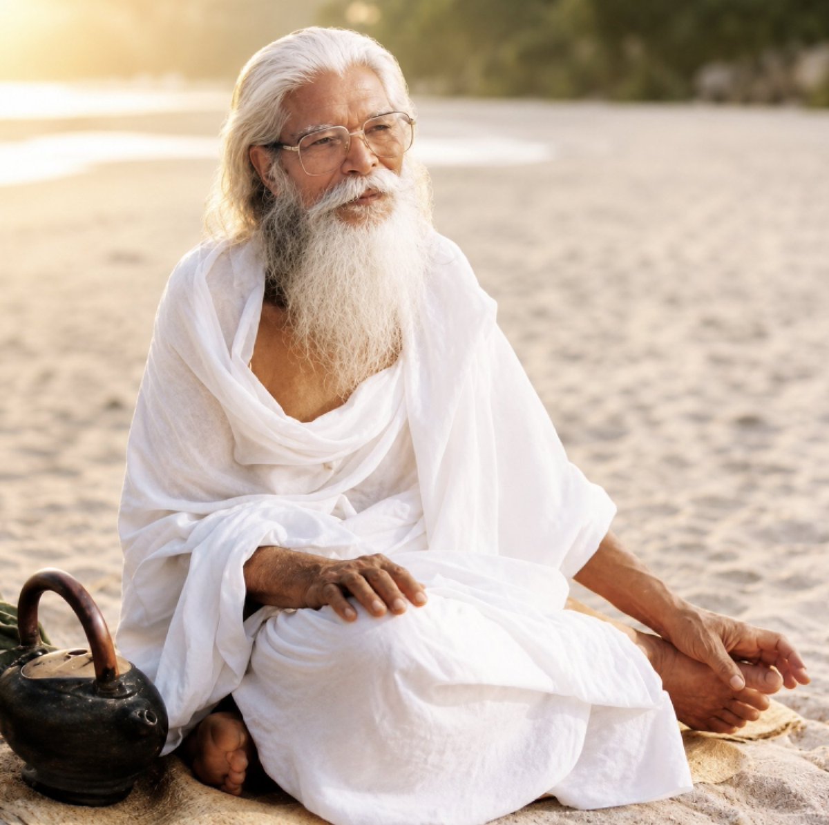 pgames11's tweet photo. On #GuruPoornima, remembering #NarayanBapu of Tajpura, whom I had the blessing of seeing once as a 10 year old.  Standing far away in the crowd, vividly remember the day he showered blessing on everyone present. https://t.co/xTwox8XvWT