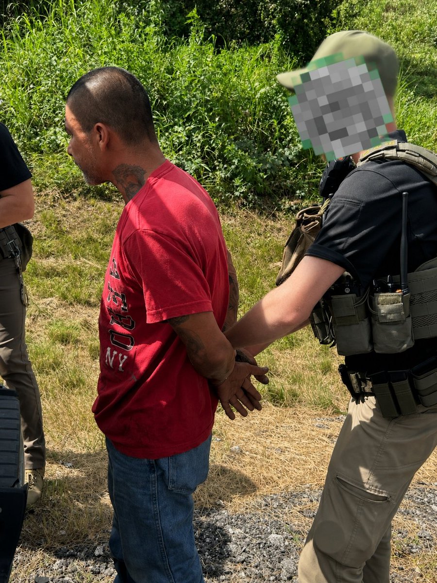OLSTaskForce's tweet photo. Yesterday, the OLS Task Force, in collaboration with our federal partners, conducted an interdiction operation in Fayette County.   

Officers and deputies made 69 arrests.  Of those, several were prior deportees, absconders, sex offenders, and a convicted money launderer. https://t.co/t13aTXnsfj