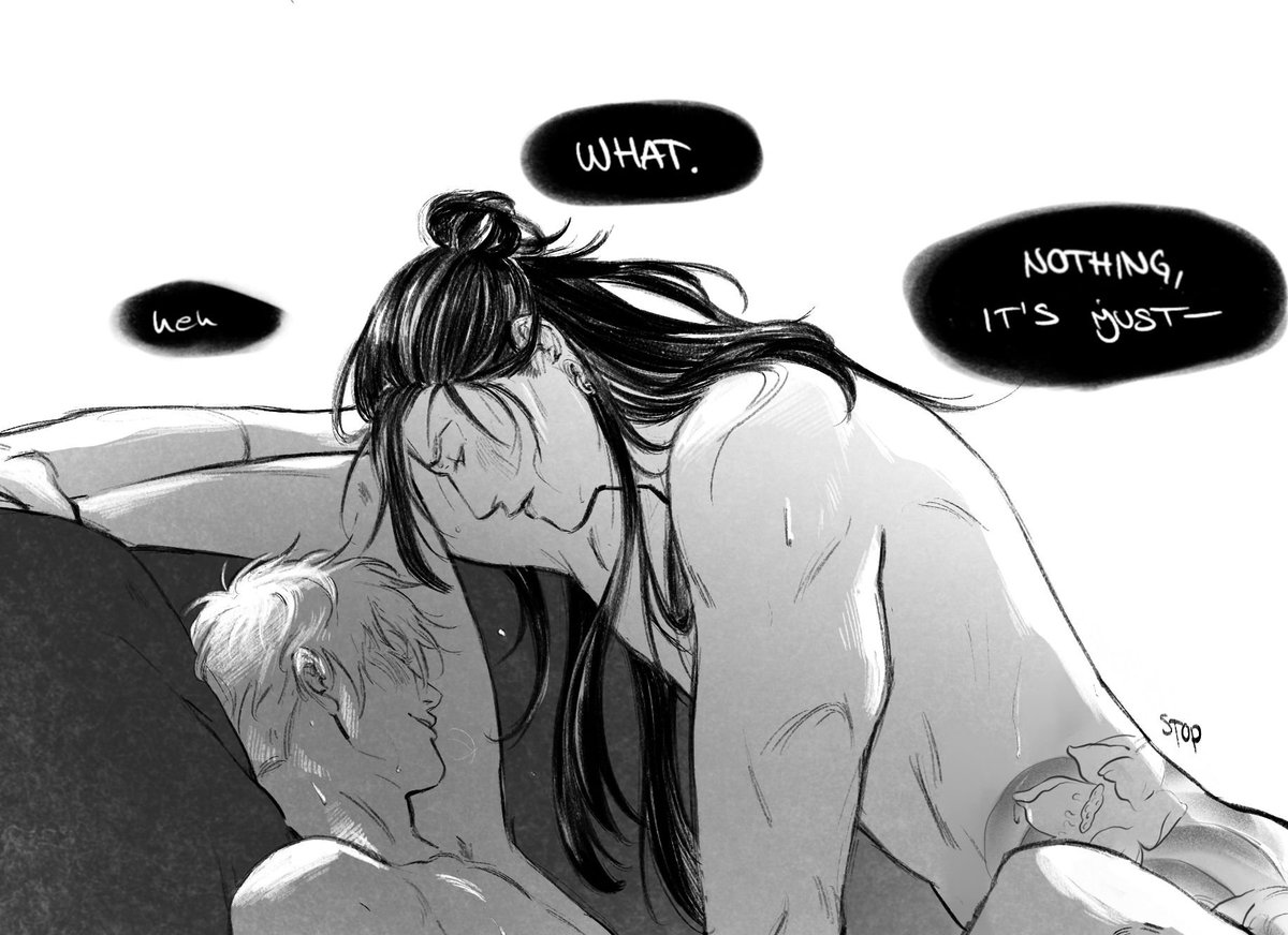 bearhavior's tweet photo. still one of my favorite things i've drawn sigh #夏五夏 https://t.co/2qaHh2xgx3
