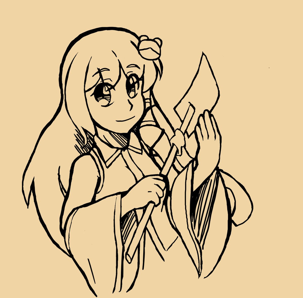 Velvetdrago's tweet photo. Reposing some old touhou drawings https://t.co/JMYLYukTB4