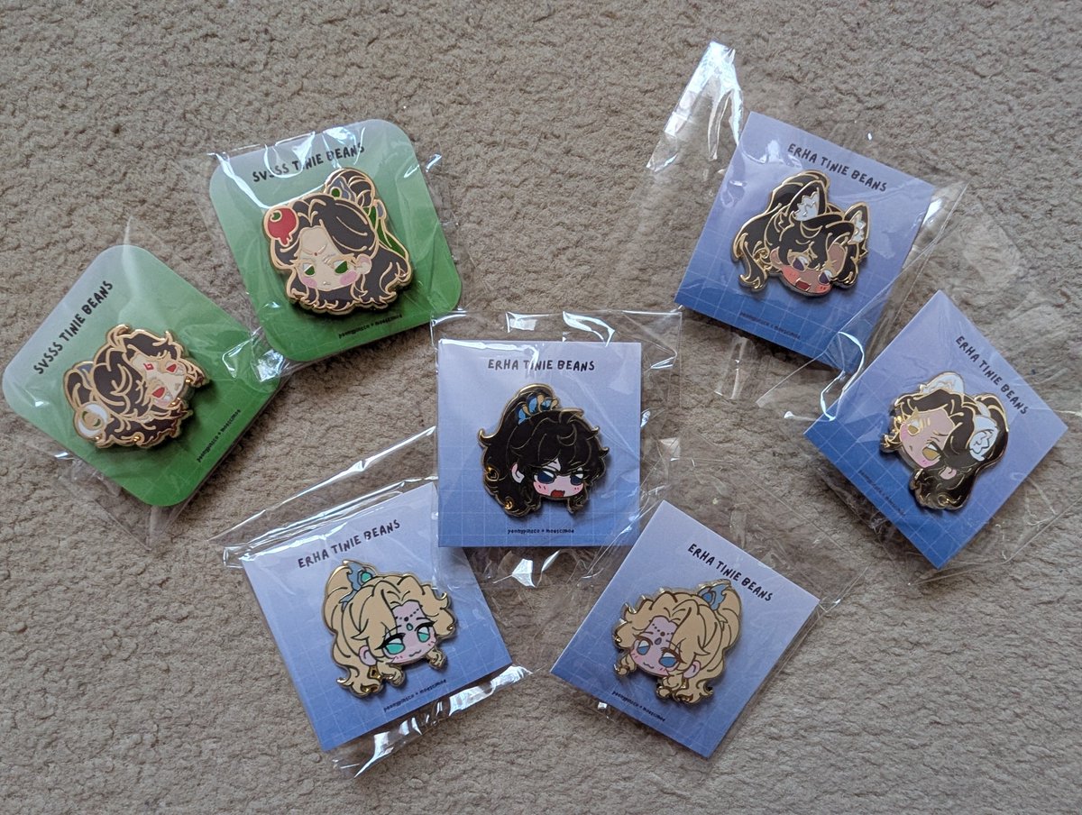 ConinaUK's tweet photo. Tinie beans from @peonypinsco are here! The Mei twins and Mengmeng are just 🥰
Adorably cute series. Looking forward to WangXian and JC joining them!
#2ha #erha #svsss #pins #OCPBBD https://t.co/bggeQmNkRA