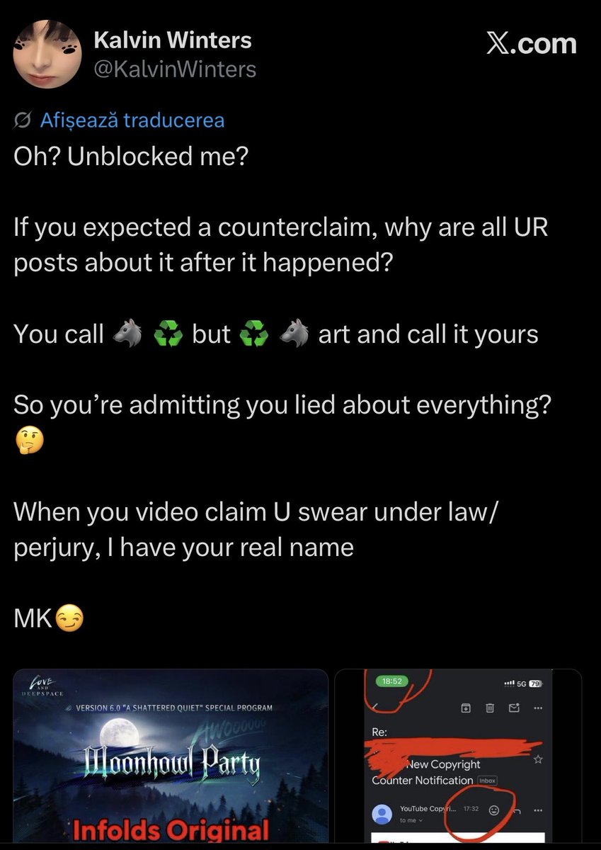 Sh4d0w_L1cker's tweet photo. These are the men the cult brought into our fandom. Misogynistic clout chasers who invade our spaces, put women down, call us slurs &amp; threaten to dox ppl. These are the men we call out, yet the cult defends them &amp; calls us misogynistic terms over. Go ahead and report this pest. https://t.co/TnW3Bc57At