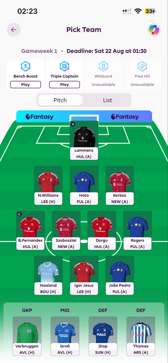 ledwaddy's tweet photo. My current team #fpl #fantasypremierleague https://t.co/lWBXr36U9u