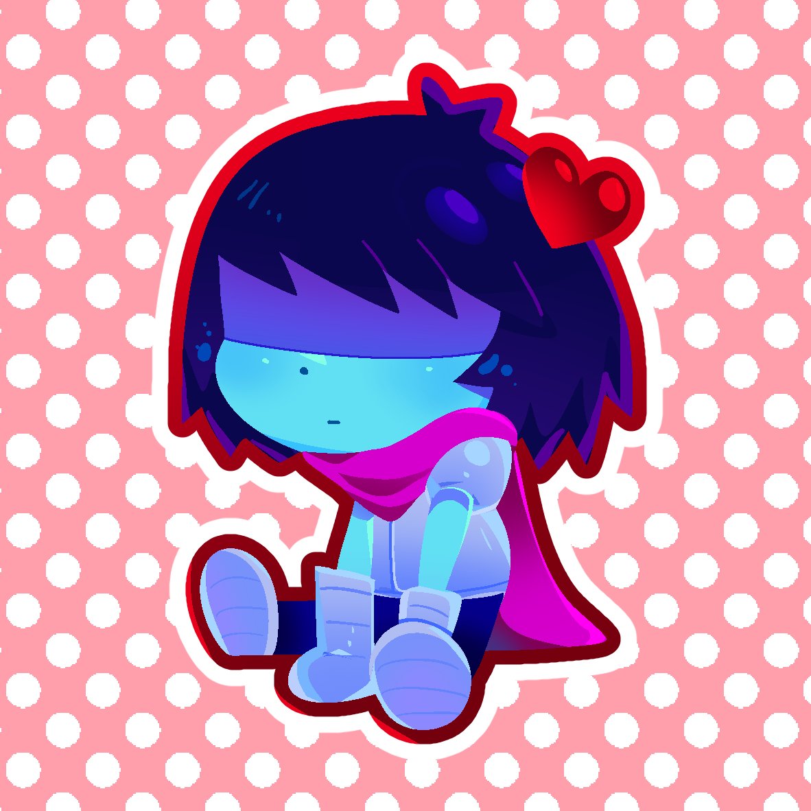 marshberri's tweet photo. mrow #deltarune https://t.co/AZje4e1EE8
