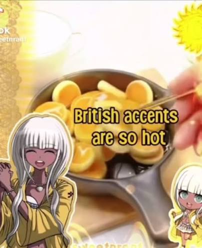 SapphicYuuri's tweet photo. @SillyStephBleh If this is the name of the character is because they was used in a tiktok rant videos saying British accents are so hot and that blew up alot https://t.co/jmAteeSz8v