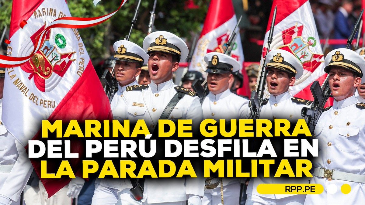RPPNoticias's tweet photo. ⚓🇵🇪 La Marina de Guerra del Perú recorre la avenida Brasil como parte de la Gran Parada y Desfile Cívico Militar por Fiestas Patrias, mostrando el profesionalismo y la tradición de la institución naval.
👉 https://t.co/eTQRjeVsuX
#FiestasPatriasxRPP https://t.co/LJGhJBhL8M