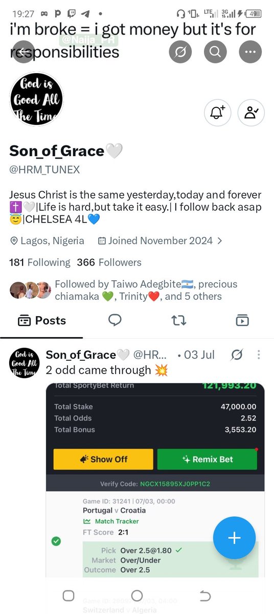 God Never Fails 🇳🇬🔊 tweet media