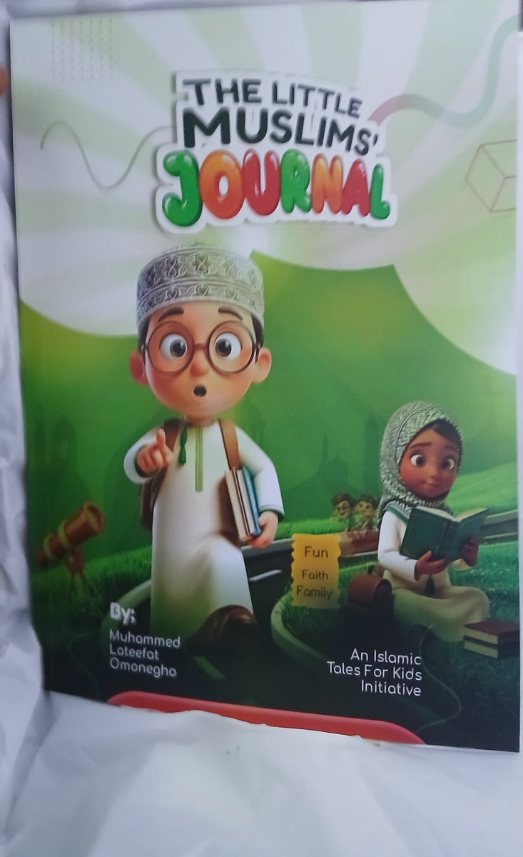 Azeez_Maleek's tweet photo. I've just received a copy of The Muslim Journal written by Mrs. @Omonegho04. And I feel truly humbled. More grateful that D Law, incoming SAN, @egi_nupe find me worthy as one of the beneficiaries of his friend's generosity. This will remain a great honour. More accolades and gratitude to the author, and I look forward to the manifestation of her greater exploits in guiding our small folks to become greater, rightfully useful and generally beneficial to our worlds. Jazakum Lahu Khairan to everyone.