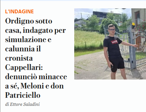 UGirovago77000's tweet photo. L'abbiamo sempre detto,si inventano
 minacce e attentati.
Scrivi un bell'articolo @Tommasocerno 🤣🤣🤣🤣🤣 https://t.co/LuigpmNgtv
