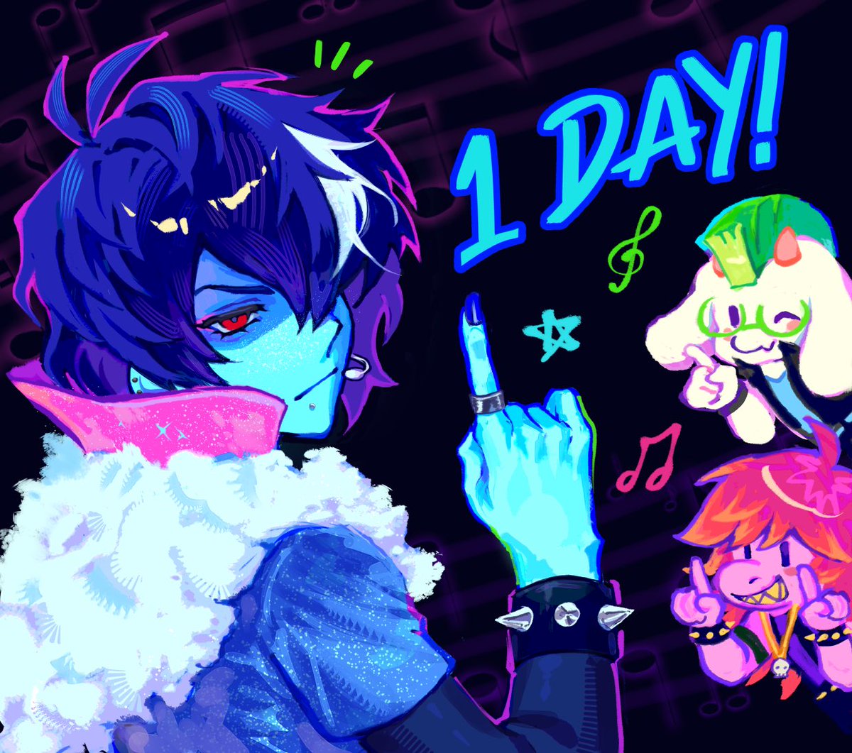 letsrockzine's tweet photo. IT'S ALMOST SHOWDOWN!! 1 DAY UNTIL PREORDERS OPEN!!! 💥🔥🎶

#DELTARUNE https://t.co/NKw8doFTw7