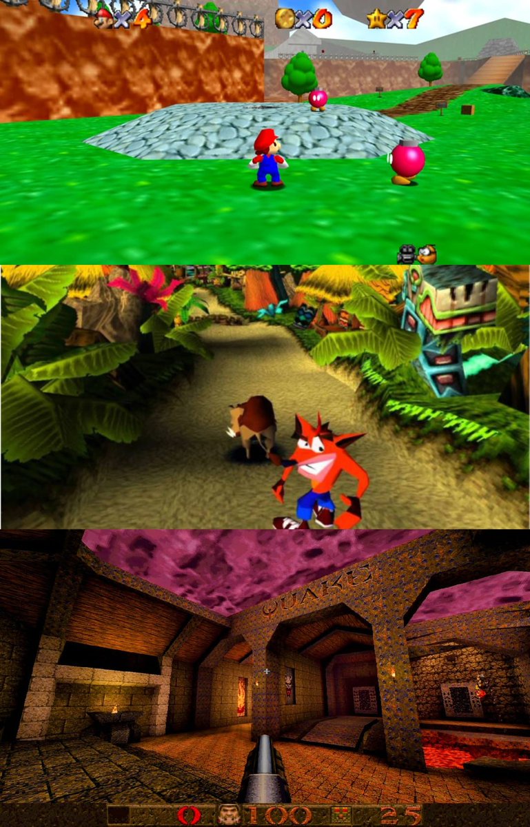 kabrutusdeid's tweet photo. Remember when games weren't all built on the same engine, and each one had its own art style and identity? https://t.co/7WuoJ5chdQ