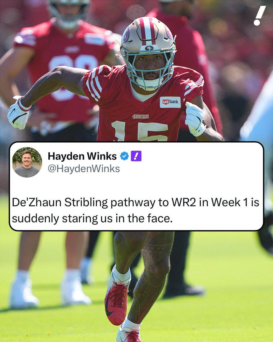 YahooFantasy's tweet photo. De'Zhaun Stribling could be an immediate fantasy contributor 👀🚀 https://t.co/vzneKsSr9F