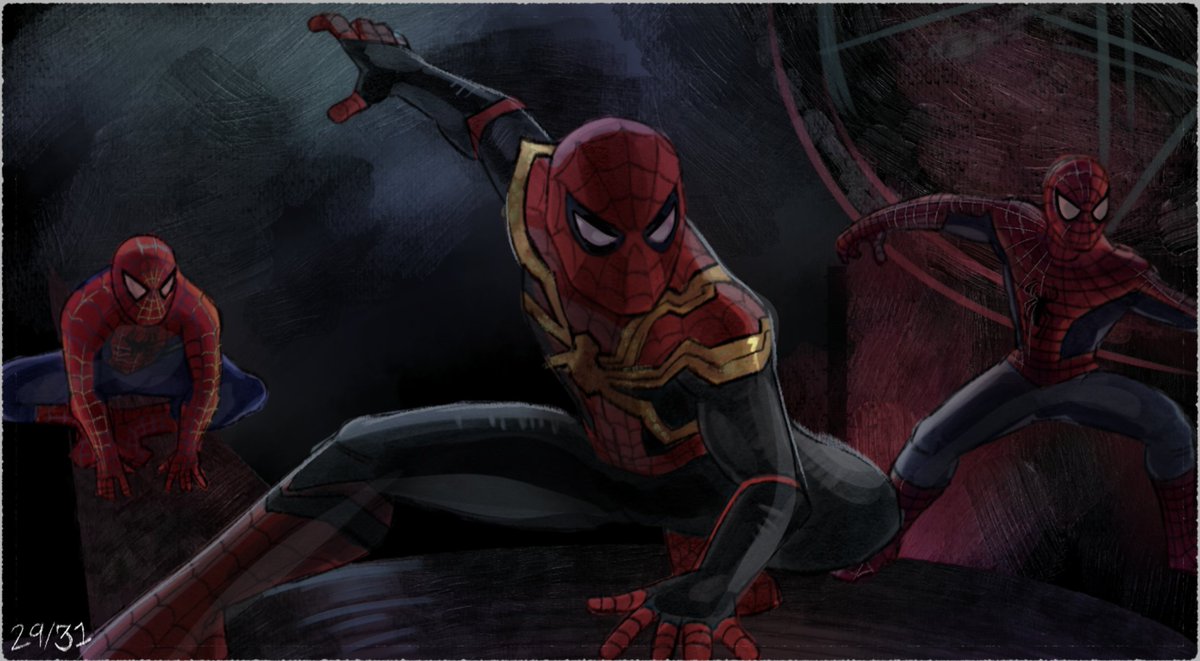 officialaayjayy's tweet photo. DRAWING SPIDER-MAN EVERY DAY UNTIL #SPIDERMANBRANDNEWDAY [ DAY 29/31 ] [ #SpiderMan #MarvelFanart #PeterParker ]  

" SPIDER-MAN: NO WAY HOME (2021) " - TWO DAYS LEFT. https://t.co/3B6iBv26uQ