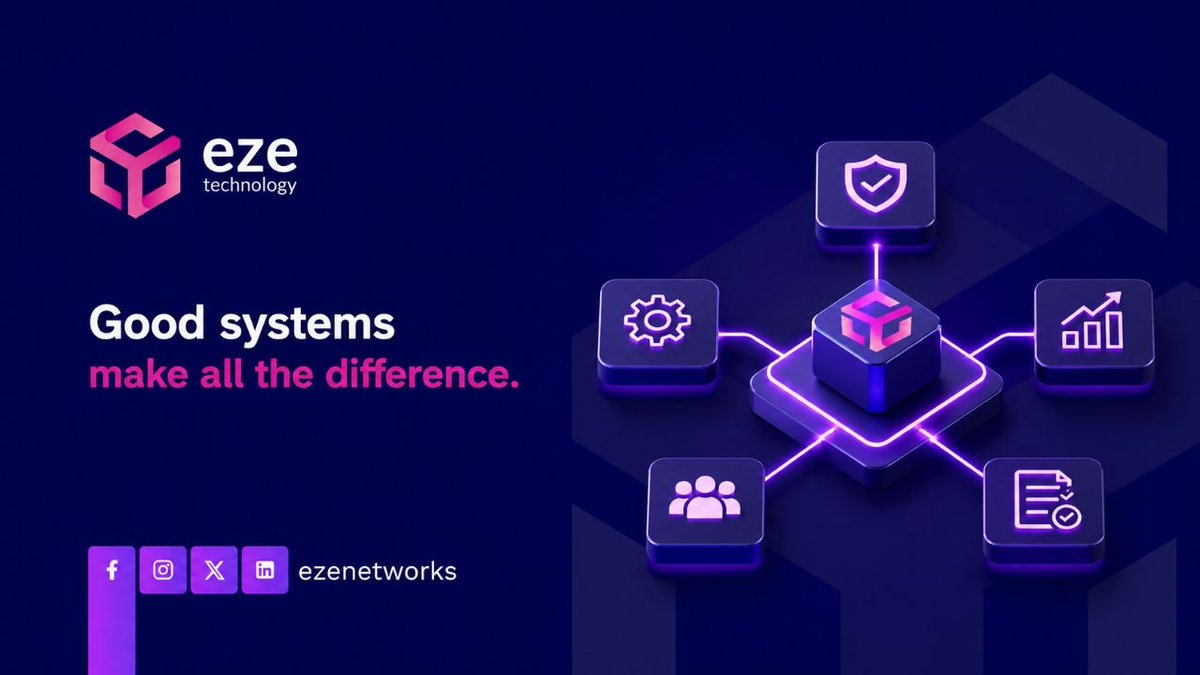 ezenetworks's tweet photo. Reliable businesses rely on reliable systems.

EZE Network envisions an application layer that brings blockchain into everyday operations.

From asset tracking and identity verification to secure payments, the focus is on practical business use cases.

#ezenetworks https://t.co/lxGvcHnlOz
