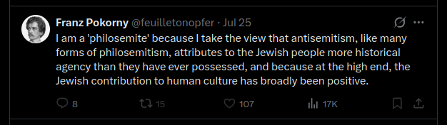 novusolus's tweet photo. Dogmatic contrarianism must unlock latent psychic abilities because he blocked me just as I was thinking about replying to this. There was a tremor in the psychosphere. https://t.co/Bt8RkSgN8F