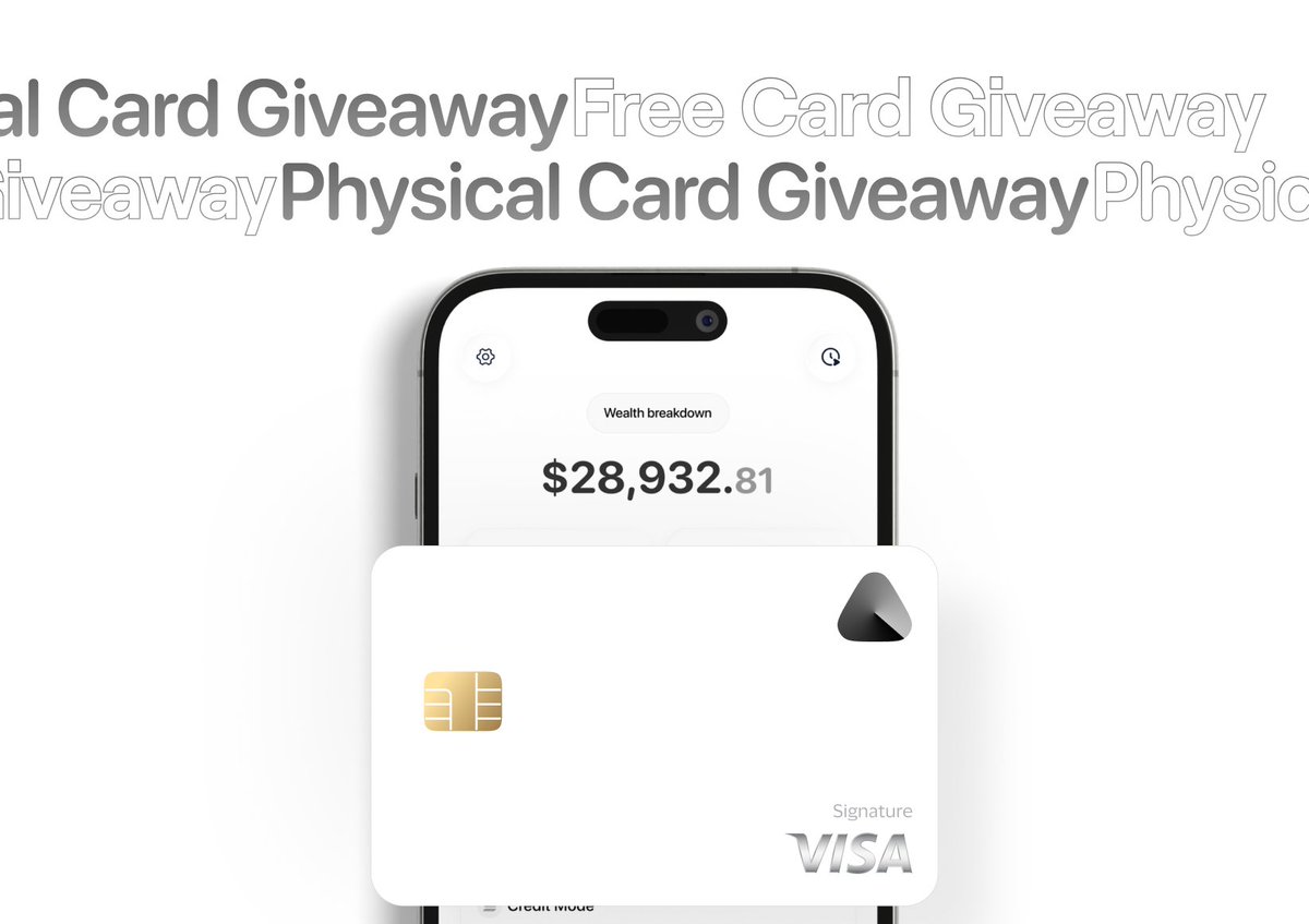 avici's tweet photo. 💳 5 Signature Avici cards giveaway       
 
→ follow @avici and like this post to enter 

📷5 winners will each get Signature Virtual and Physical card delivered to their location 

🕗closes on 7th August, full details in the next post https://t.co/SStpjVtAsP