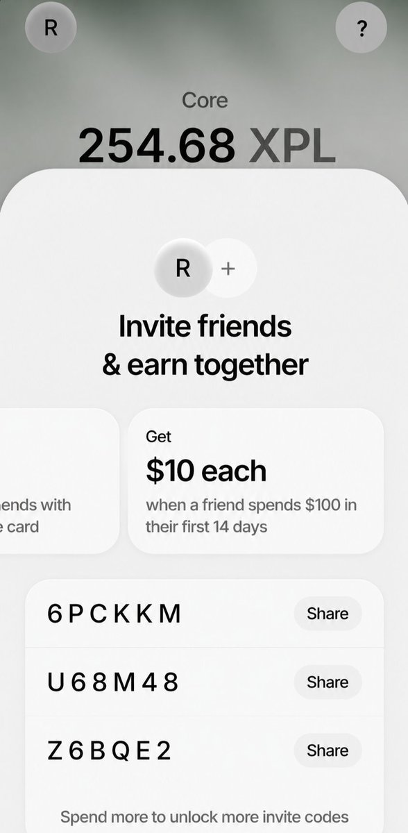 rebeluch's tweet photo. @Plasma 6PCKKM, U68M48, Z6BQE2
Use one of this inviting code, and get 10$ for free 💵 https://t.co/WeYyNJdK43