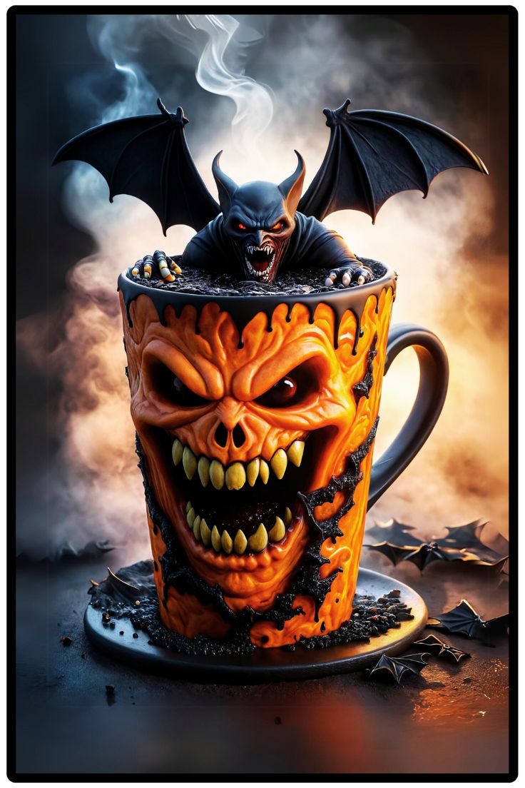ghostcrowdeath's tweet photo. Coffee time 🖤☕️ https://t.co/o6RYgdugiO
