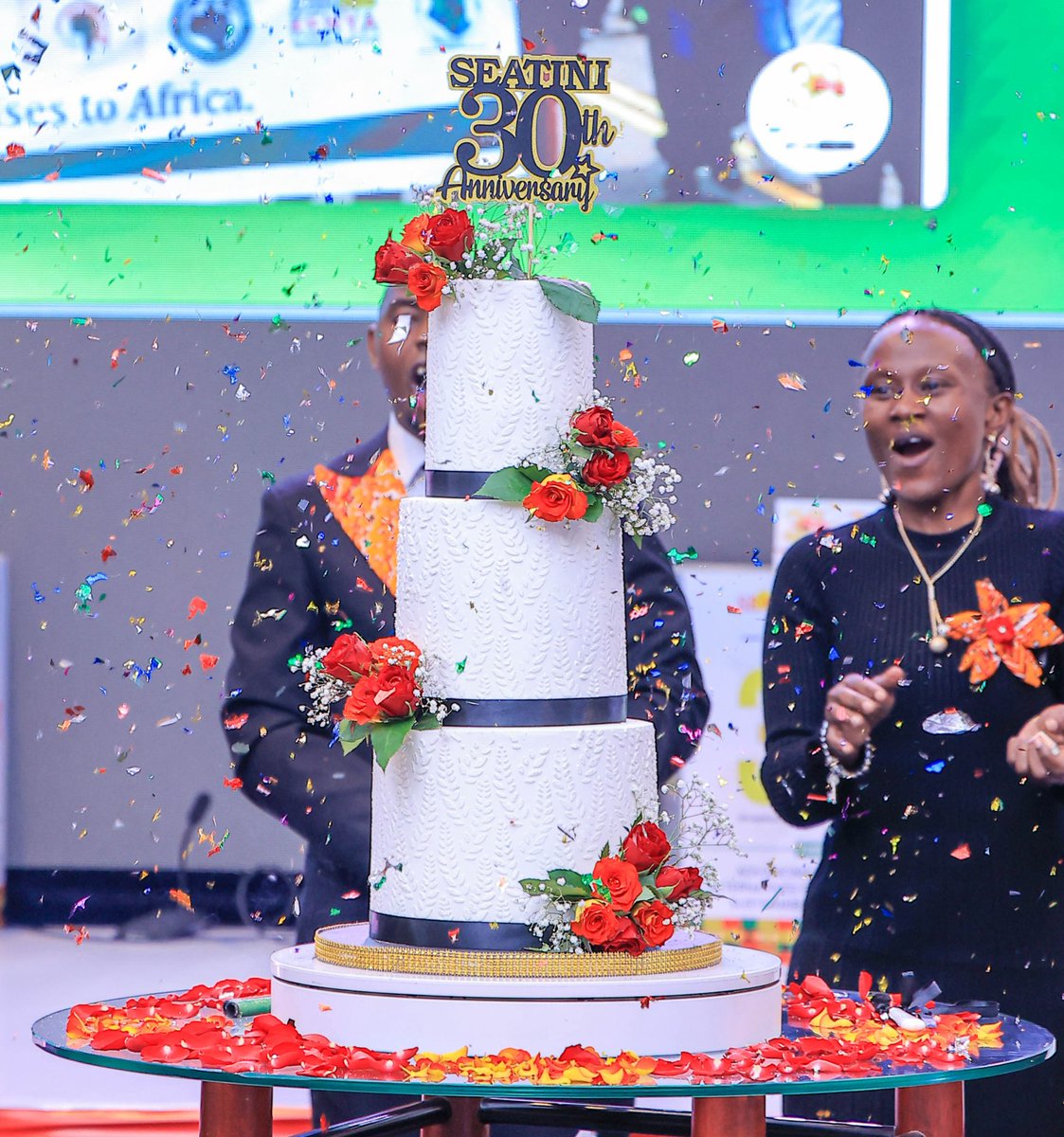 FRAUGANDA's tweet photo. Congratulations to @SEATINIUGANDA Uganda on 30 years of championing equitable trade, fiscal &amp; investment justice in Africa! We were honoured to join the #SEATINI@30 celebrations at  @serenahotels today, marking this milestone &amp; the launch of their 2026–2030 Strategic Plan. https://t.co/HKdvfBvqSm