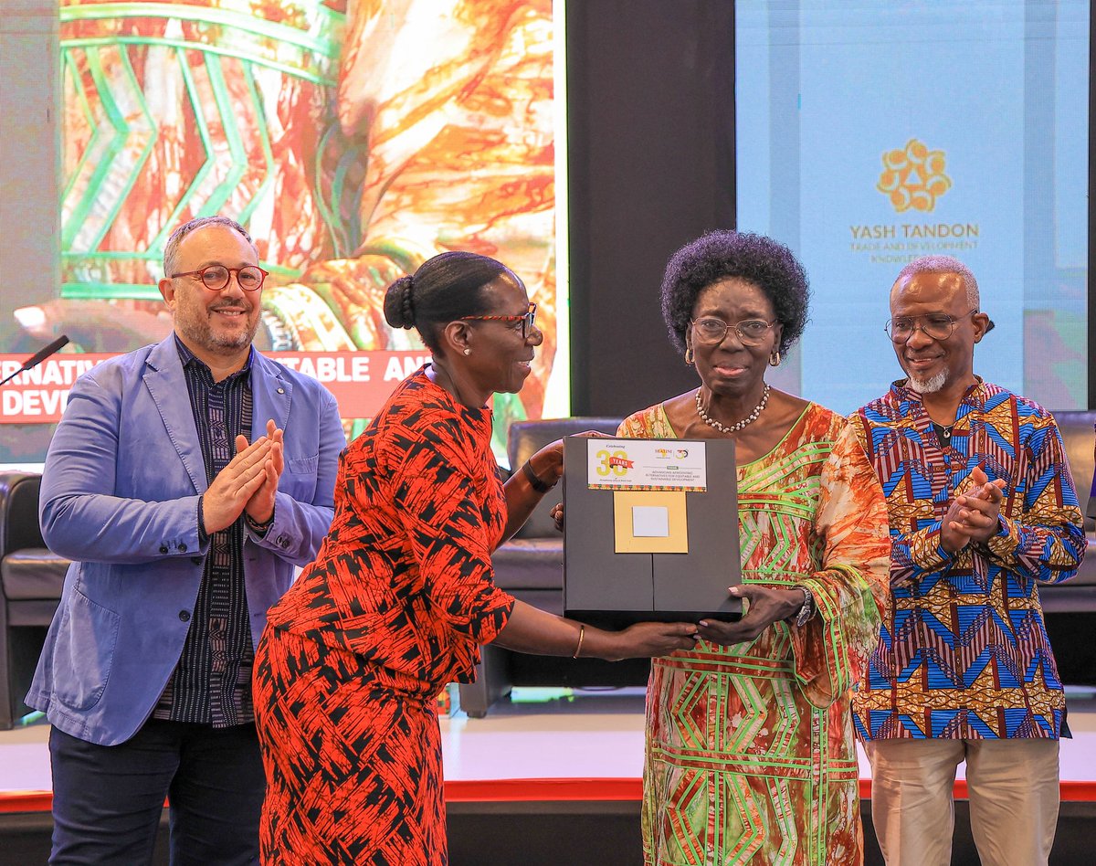 FRAUGANDA's tweet photo. Congratulations to @SEATINIUGANDA Uganda on 30 years of championing equitable trade, fiscal &amp; investment justice in Africa! We were honoured to join the #SEATINI@30 celebrations at  @serenahotels today, marking this milestone &amp; the launch of their 2026–2030 Strategic Plan. https://t.co/HKdvfBvqSm