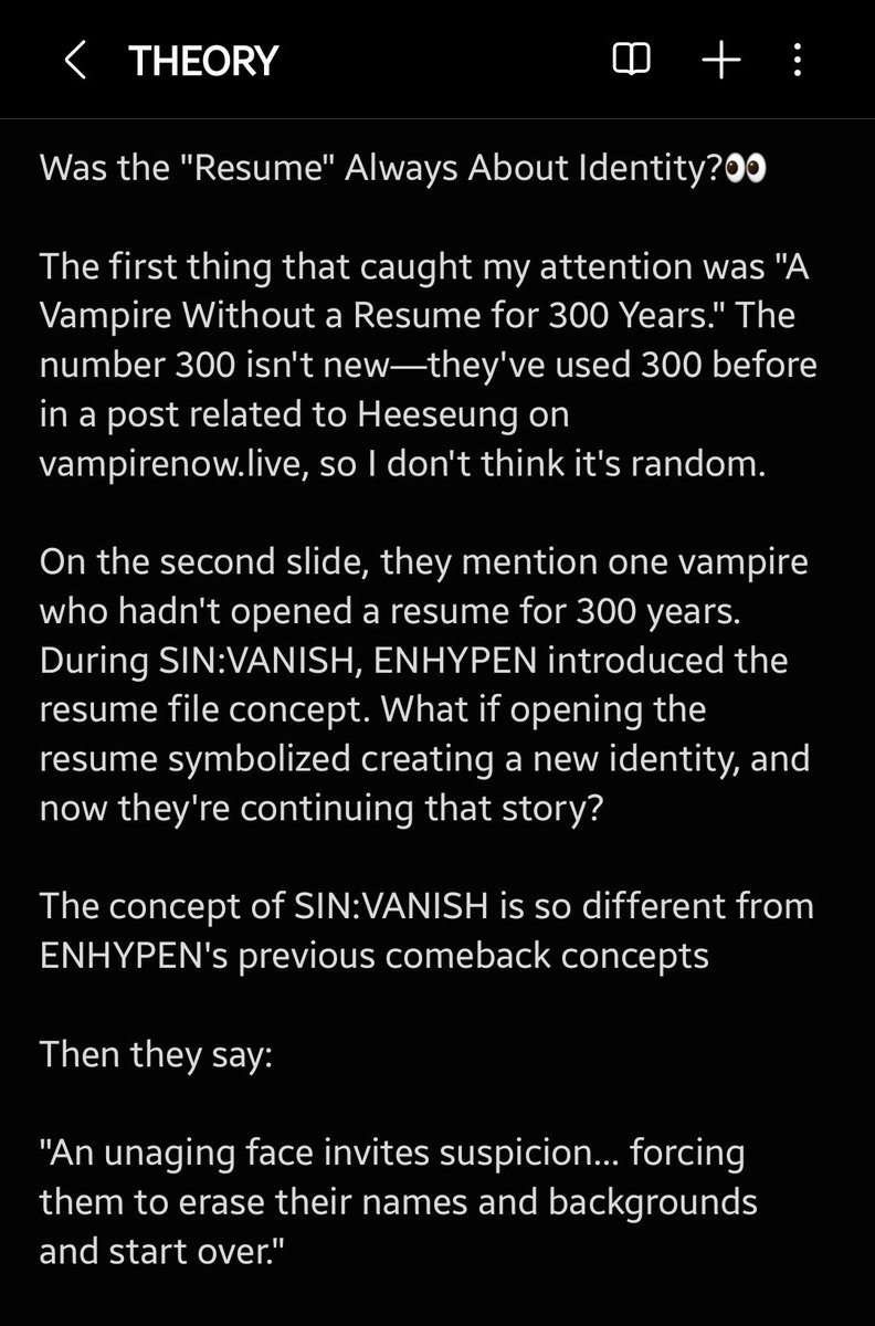 sunoolove7's tweet photo. What if the "resume" was never about getting a job... but about creating a new identity? What if EVAN was just another identity, and SIN:BLISS is about reclaiming the original one? 👀..... https://t.co/VUQi4GFvOY