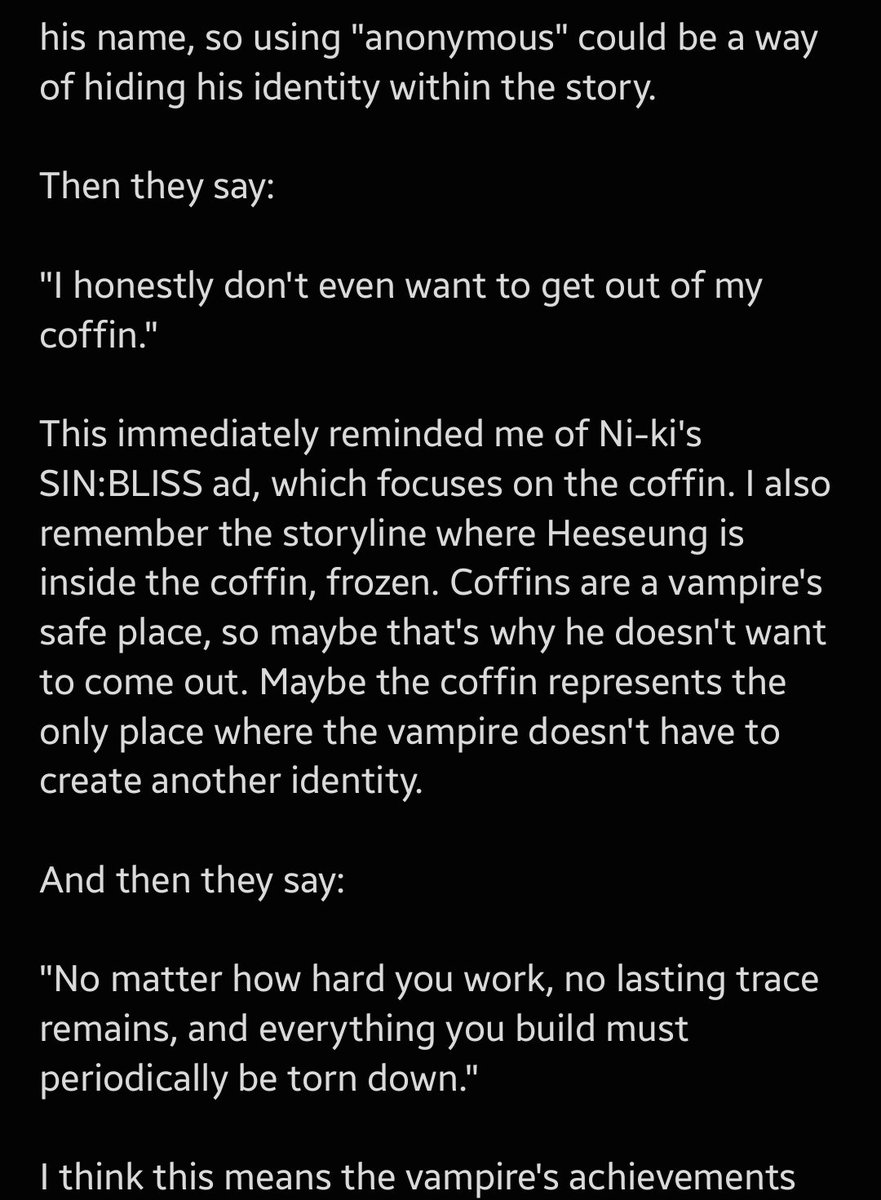 sunoolove7's tweet photo. What if the "resume" was never about getting a job... but about creating a new identity? What if EVAN was just another identity, and SIN:BLISS is about reclaiming the original one? 👀..... https://t.co/VUQi4GFvOY