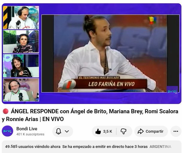 AngeldebritoOk's tweet photo. 49.5 k
Vamos #angelresponde @bondi_liveok https://t.co/V5lRCCmco7