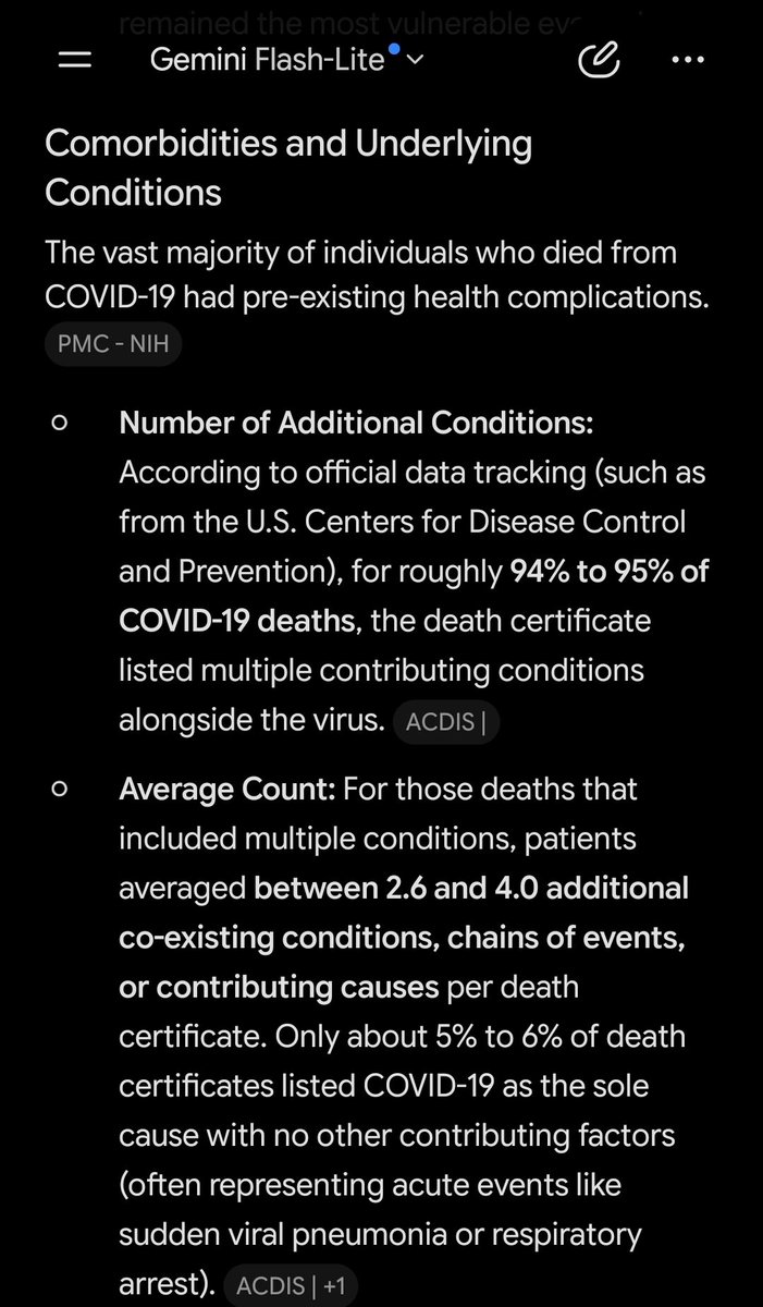 RealisticRandy2's tweet photo. @TheBrianShapiro Millions of *sick and elderly* people died.

But dont let nuance get in the way of your outrage. https://t.co/pUzT6XTowQ