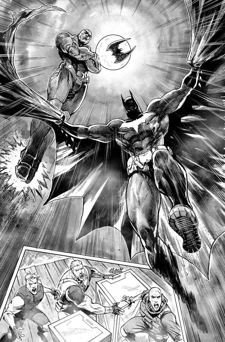 Mikemaluk's tweet photo. JUSTICE LEAGUE: KNIGHT VISION SPECIAL! 
Written by @Williamson_Josh  and Mark Waid and drawn by me!
 in stores TODAY!
@DCOfficial @dcuworld https://t.co/w7FuYCthTF