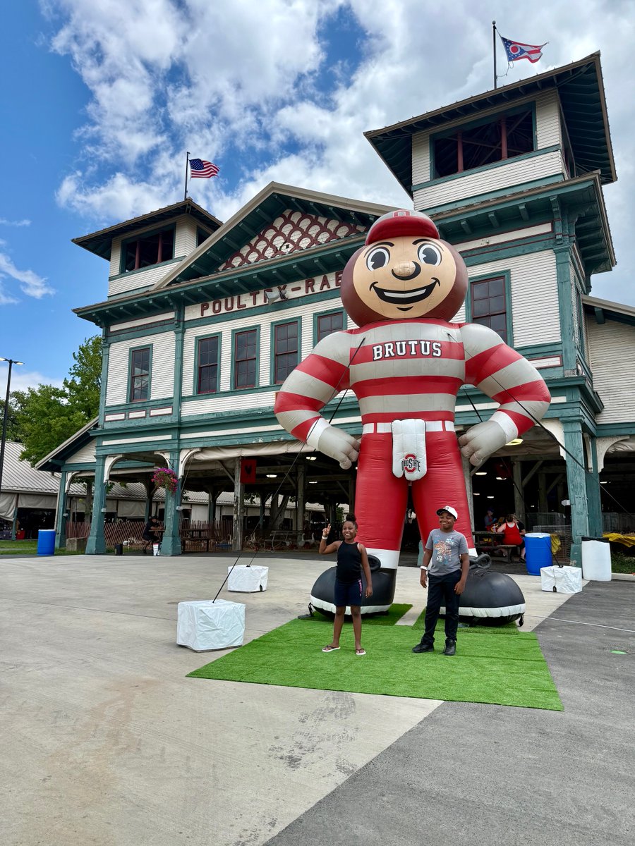 OhioStateFair's tweet photo. Have you seen BIG BRUTUS yet?  See him just inside the 11th Avenue OHIO Gate entrance...  😃

@OhioState

#OhioStateFair #OhioTheHeartOfItAll https://t.co/UCXaQjZXXC