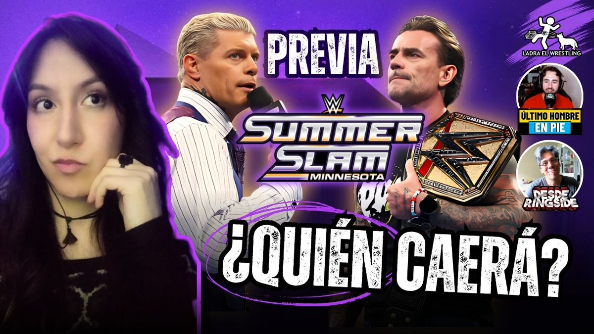 danimontalvom's tweet photo. 🚨 ¡LA PREVIA MÁS COMPLETA Y PICANTE DE SUMMERSLAM 2026 YA ESTÁ AQUÍ! 🚨

Se acerca el evento más caliente del verano y en Ladra el Wrestling reunimos a un panel de lujo para desmenuzar la cartelera de #SummerSlam #WWE.

¿Quién se robará el show?

https://t.co/QSCnxfKoQV https://t.co/HdVETWfaRW